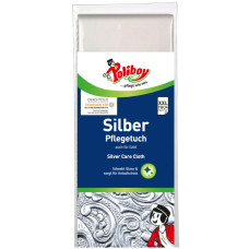 Салфетка многоразовая для чистки серебра и золота Poliboy Silber Pflege, Tuch für Silber & Gold, 1 шт